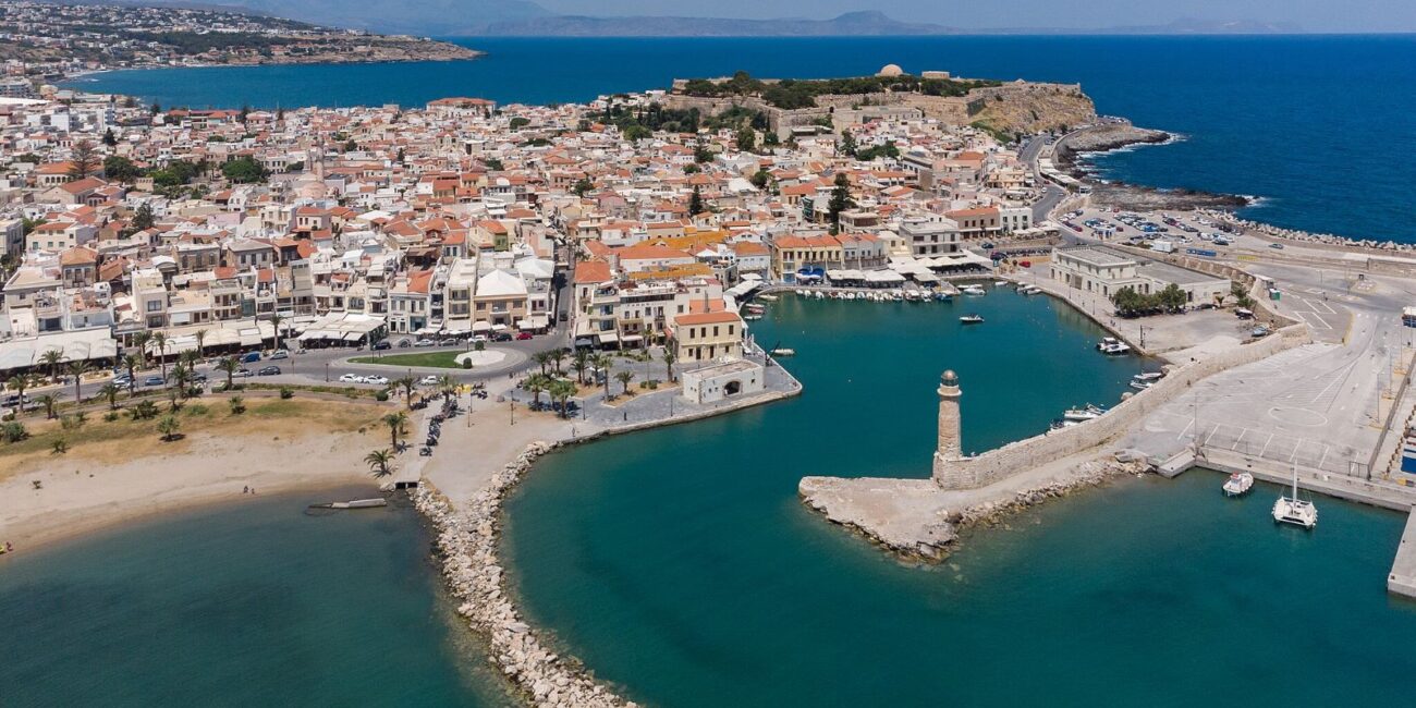 RethymnonPanoramic view of Rethymnon's old town