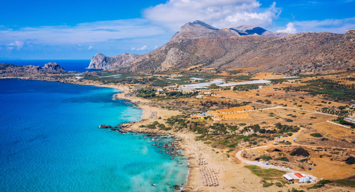 Falassarna Beach: Long Golden Coastline