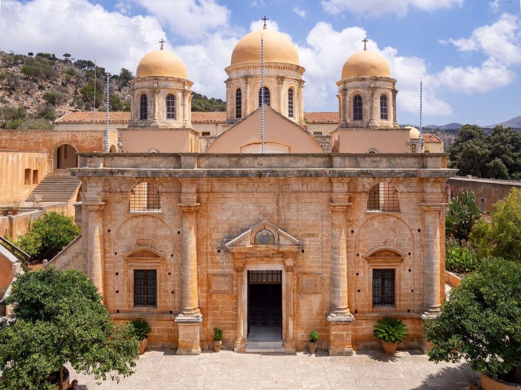 Agia Triada Monastery: Facade