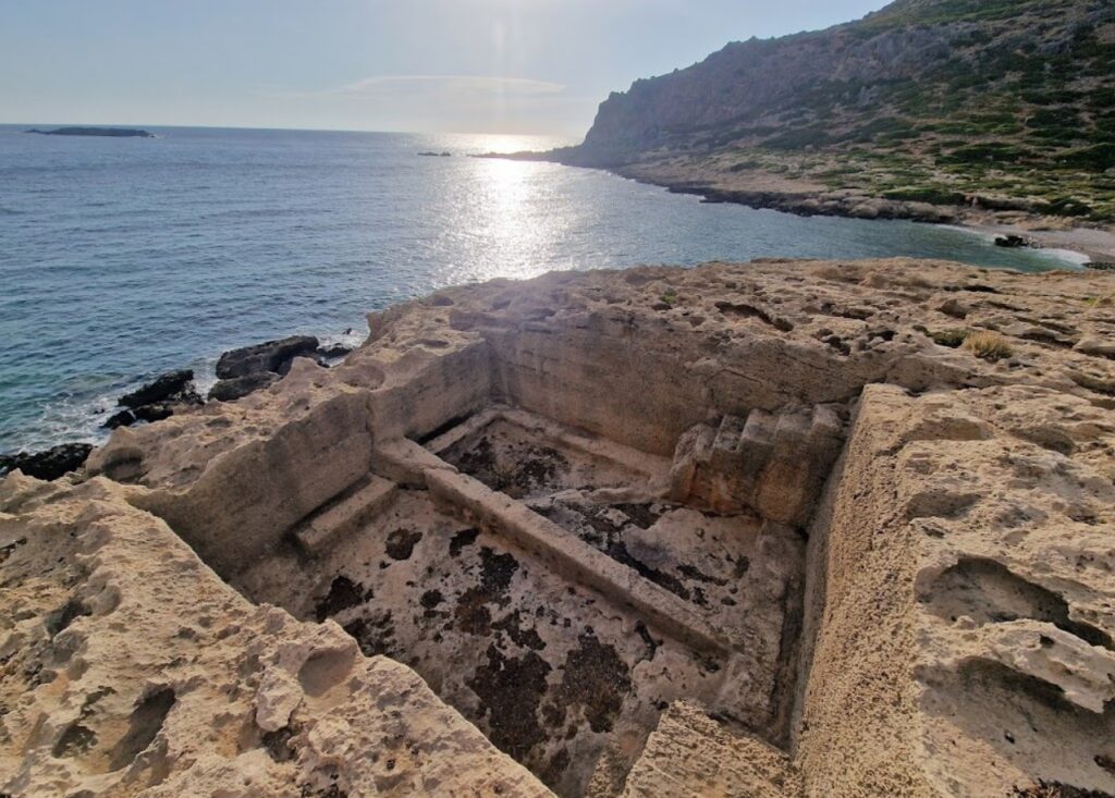 A pirate ranch in the post-Minoan area, where pirates of region used to camp or keep their loot