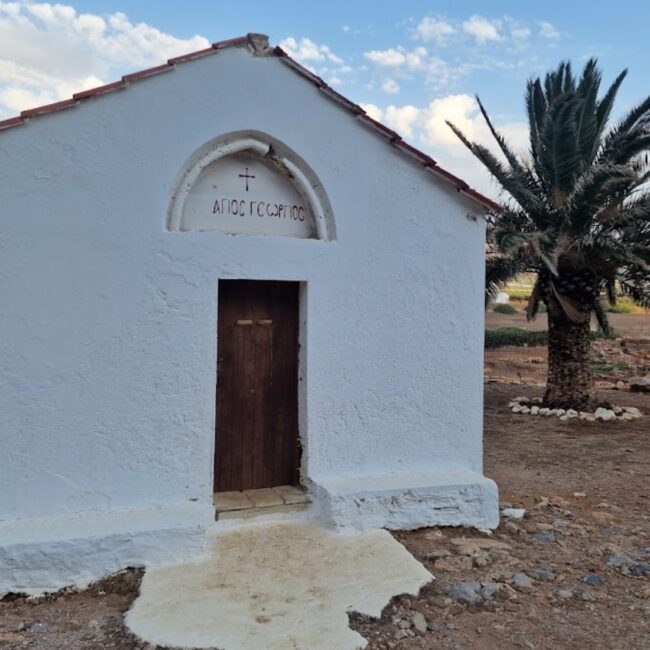 Small Chapel of Agios Georgios (Saint George)xt to Ancient Falassarna Site