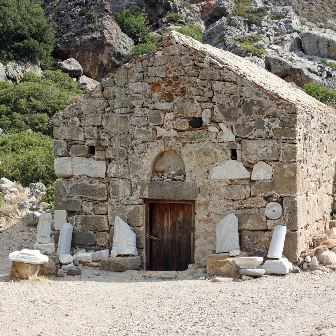 Ancient Lissos: Panagia (Virgin Mary) Chapel