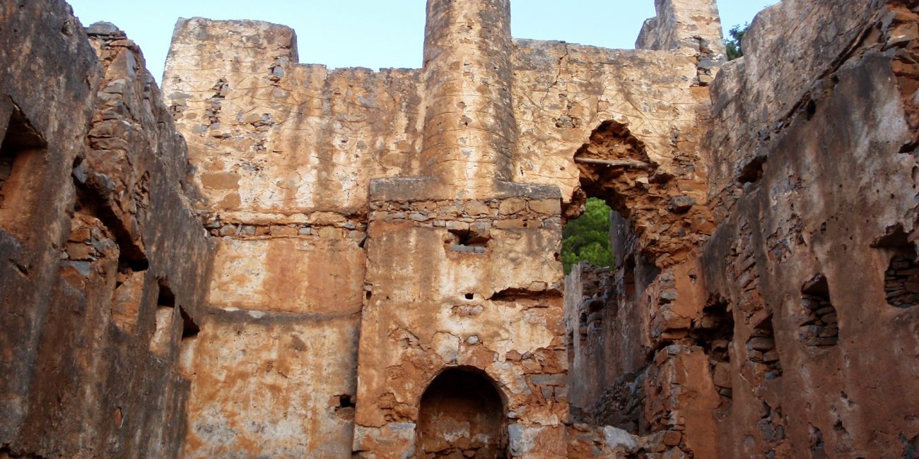 The castle (Koule) of Agia Roumeli village