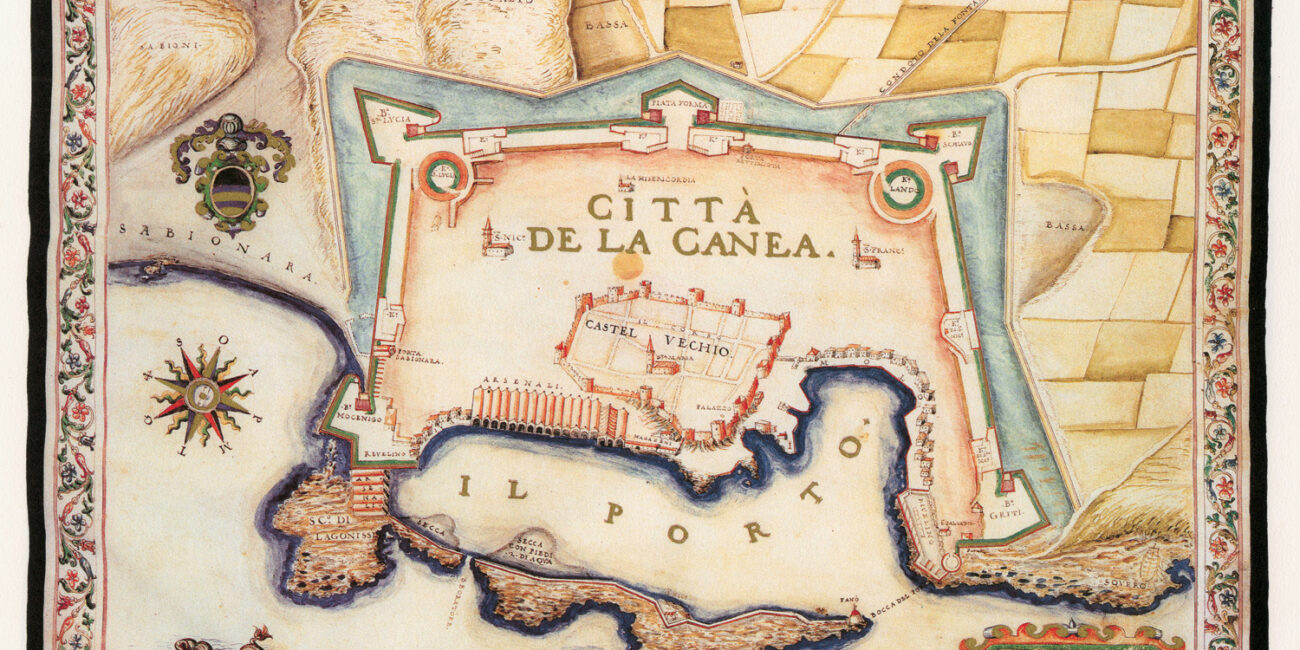 Chania Old Town: The map of Canea