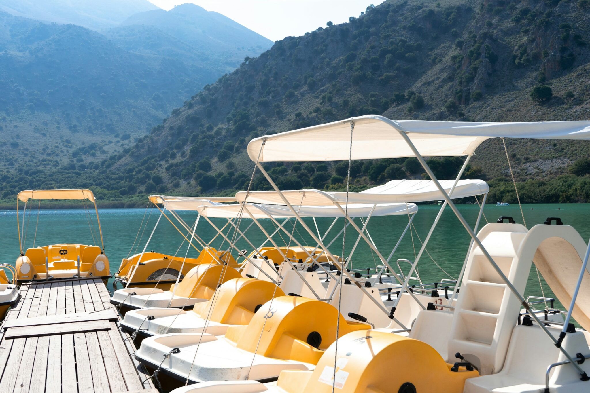 Lake Kournas: Activities, pedal boats and Kayaking