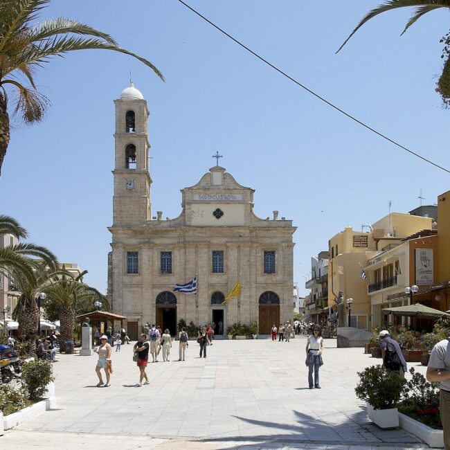 Old Town of Chania: The Cathedral of Panagia Trimartiri