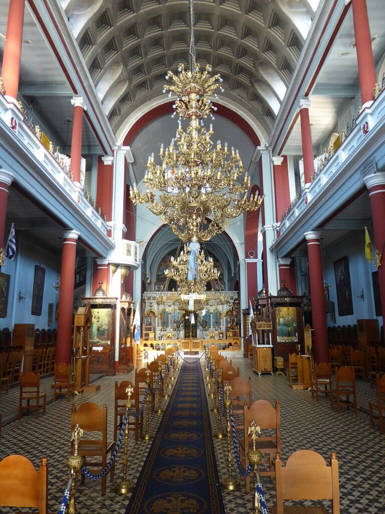 Saint Nikolaos of Splantzia: Interior