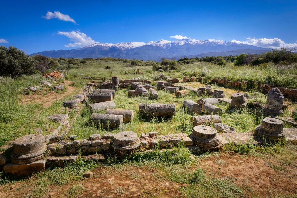 Ancient Aptera: Villa remains