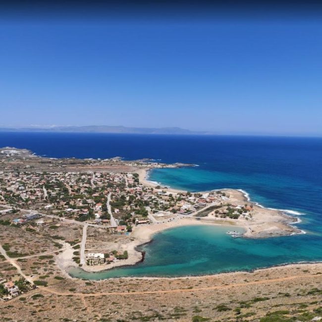 Stavros Beach: Hiking the slopes for panoramic views