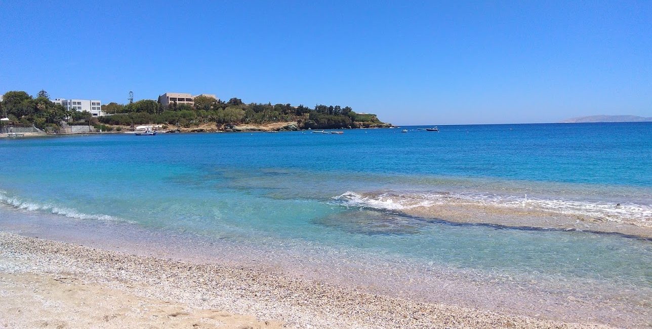 Agia Pelagia Beach: sandy shores and crystal-clear waters