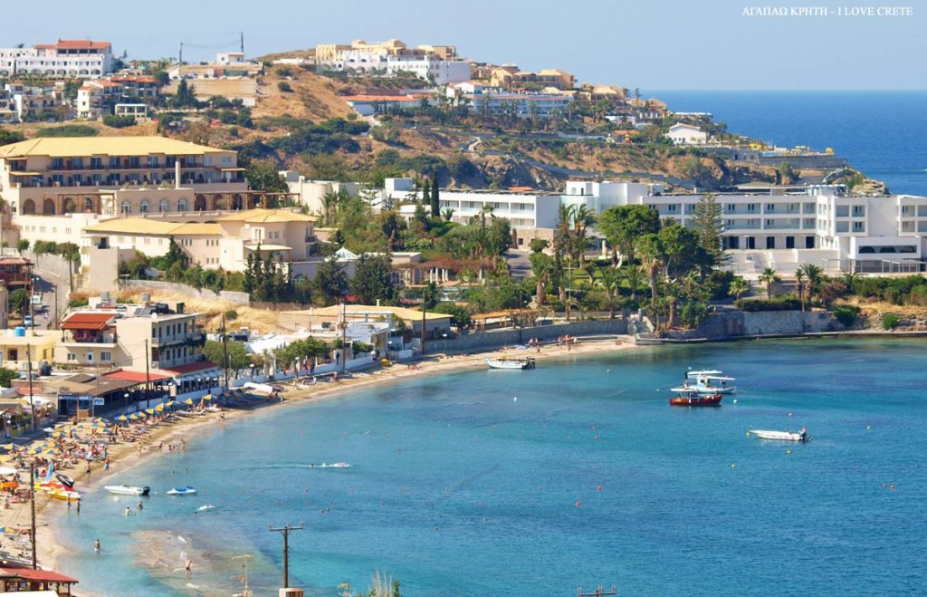 Agia Pelagia: The coastline