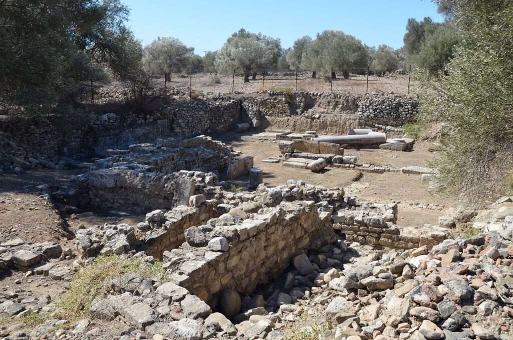 Ancient Gortyn: Remnants of the Egyptian Temple of Gortyn