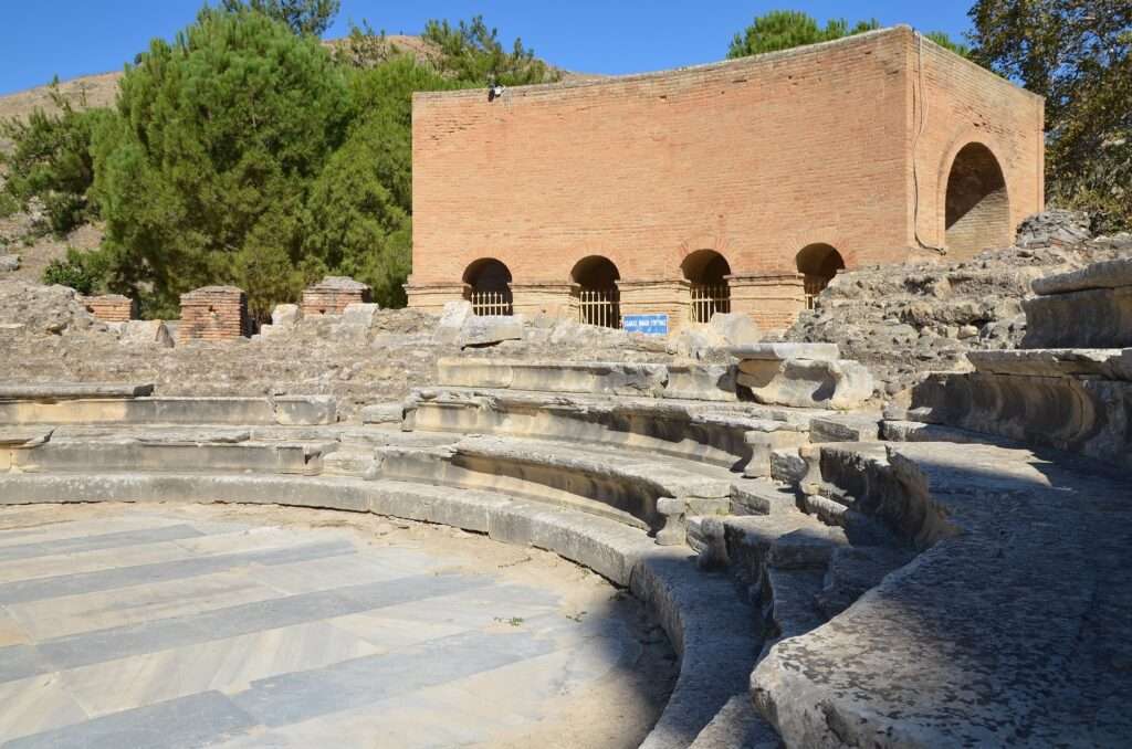 Ancient Gortyn: Roman Theater, Odeon