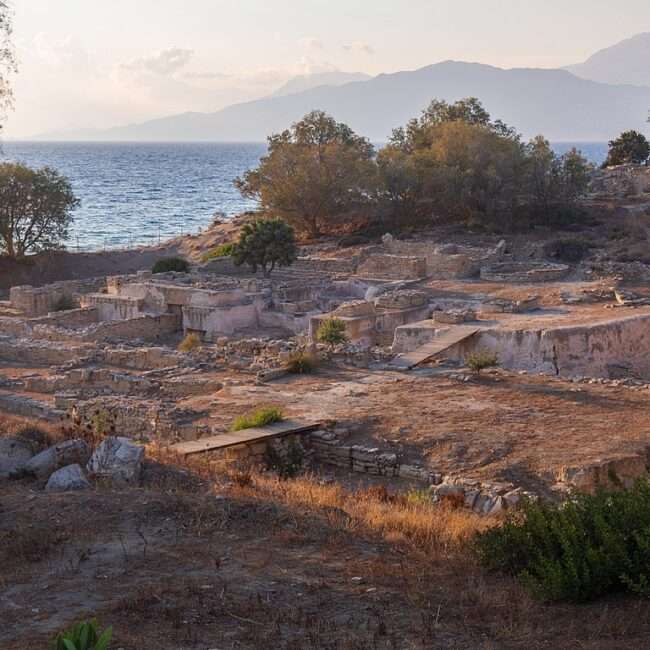 Kommos Archeological Site: Marine and Commercial Hub