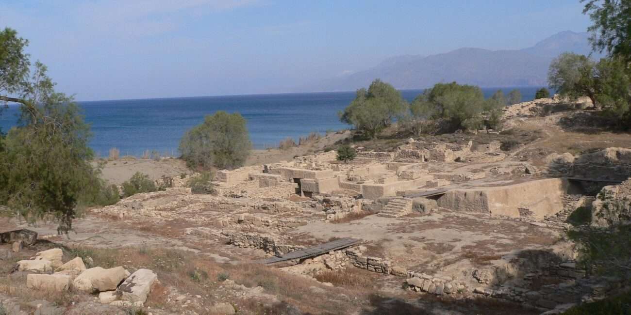 Kommos Archeological SIte: The ancient harbor city