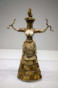 The Archaeological Museum of Heraklion: Snake Goddess Figurine