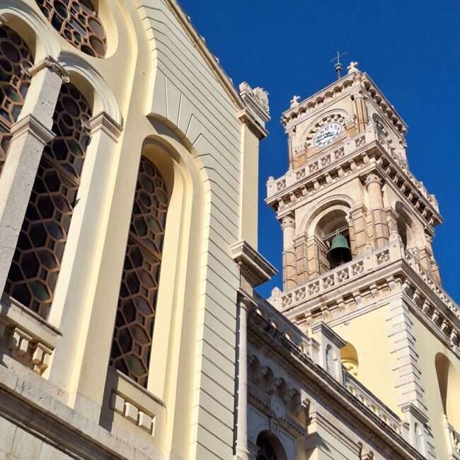 Saint Minas Cathedral: The bell tower of the cathedral