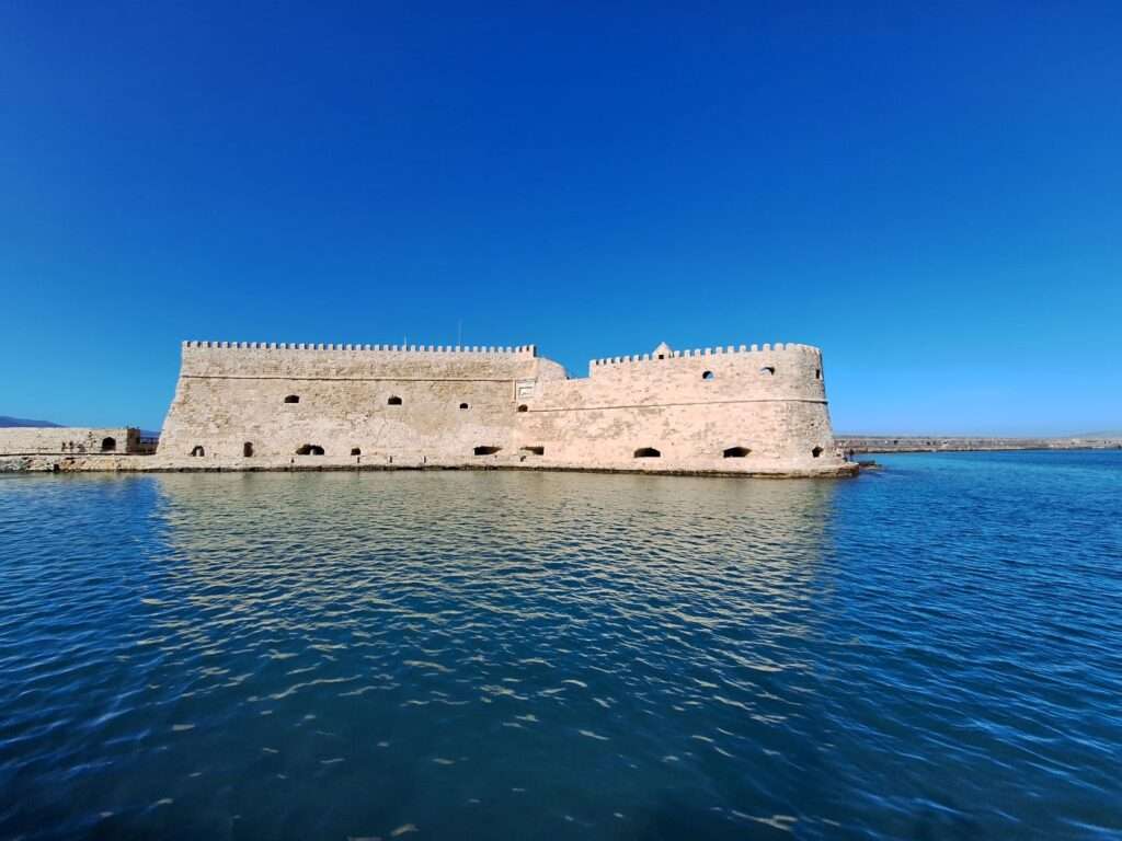 Candia, Heraklion's old town: Rocca a Mare Venetian Fortress