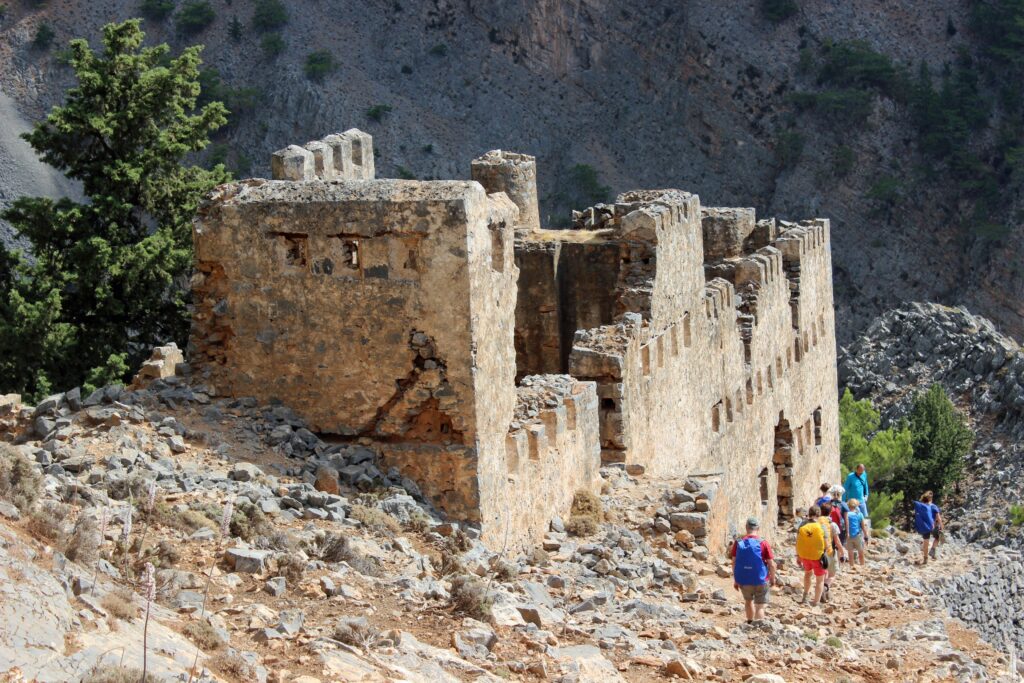 The Turkish fortress of Agia Roumeli (Koule)