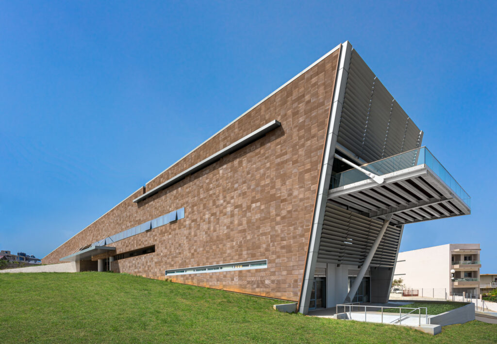 The new building of the Archeological museum of Chania