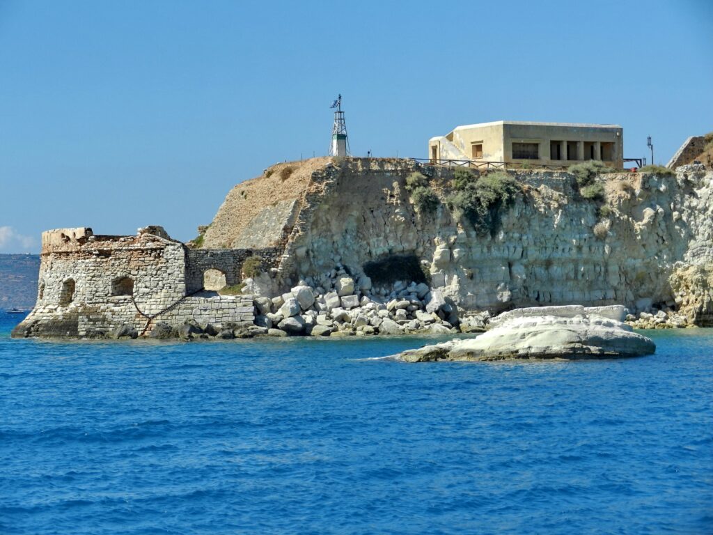 The Venetian Fortress of the islet of Souda