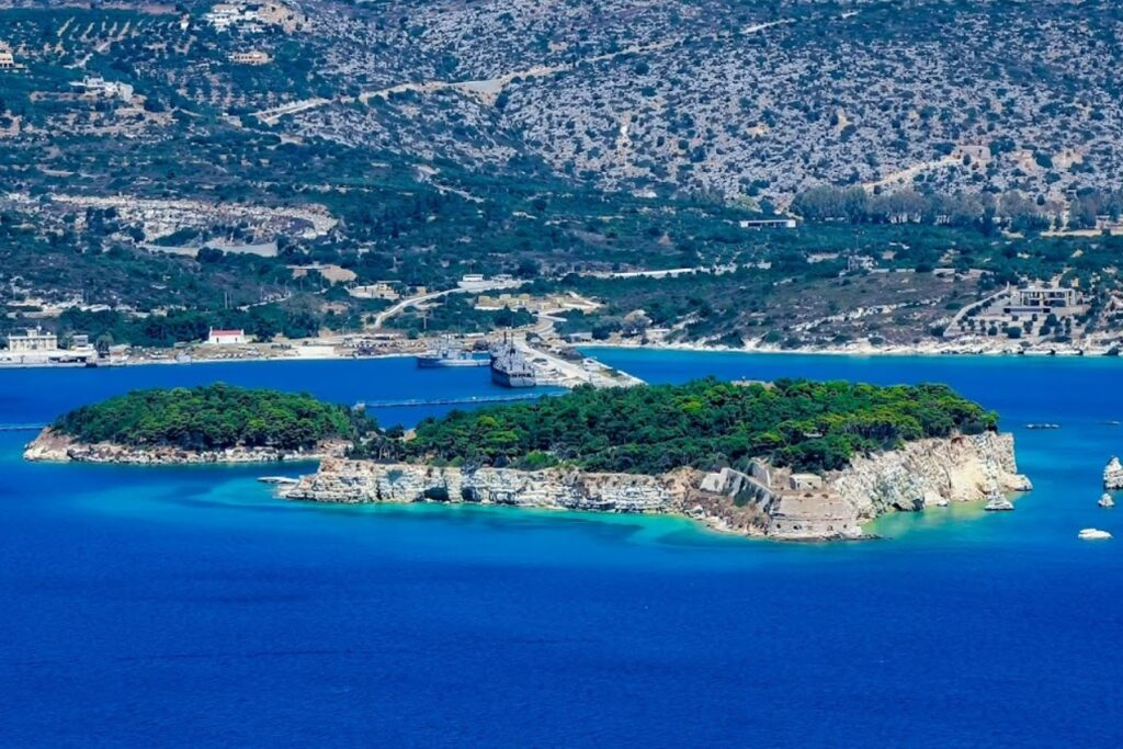 The Venetian Fortress of the islet of Souda