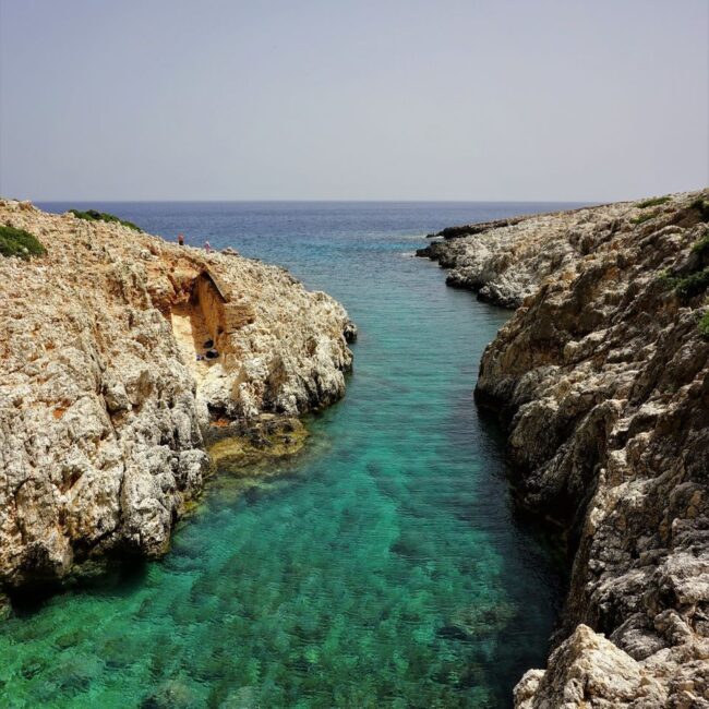 Katholiko Monastery: cove of Katholiko