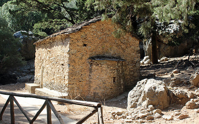 Samaria Gorge: Chapel of Saint George