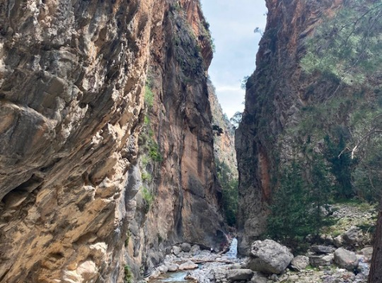 Samaria Gorge: The "Iron Gates" - Sideroportes