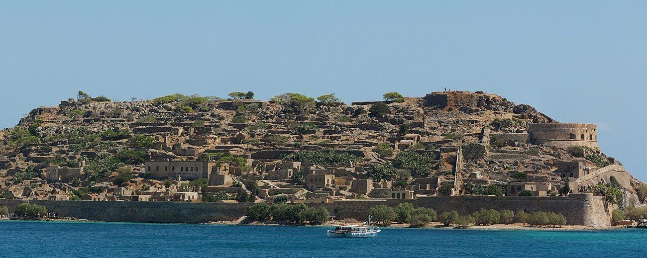 Spinalonga: View from Plaka Village