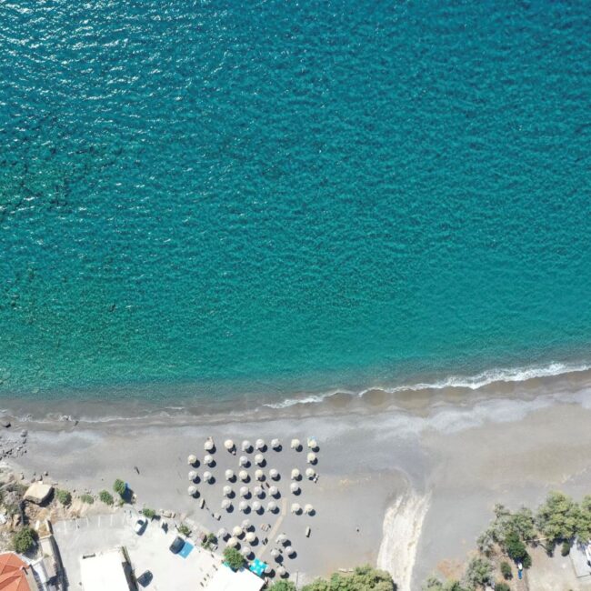 Agia Fotia: Panoramic View of its waters