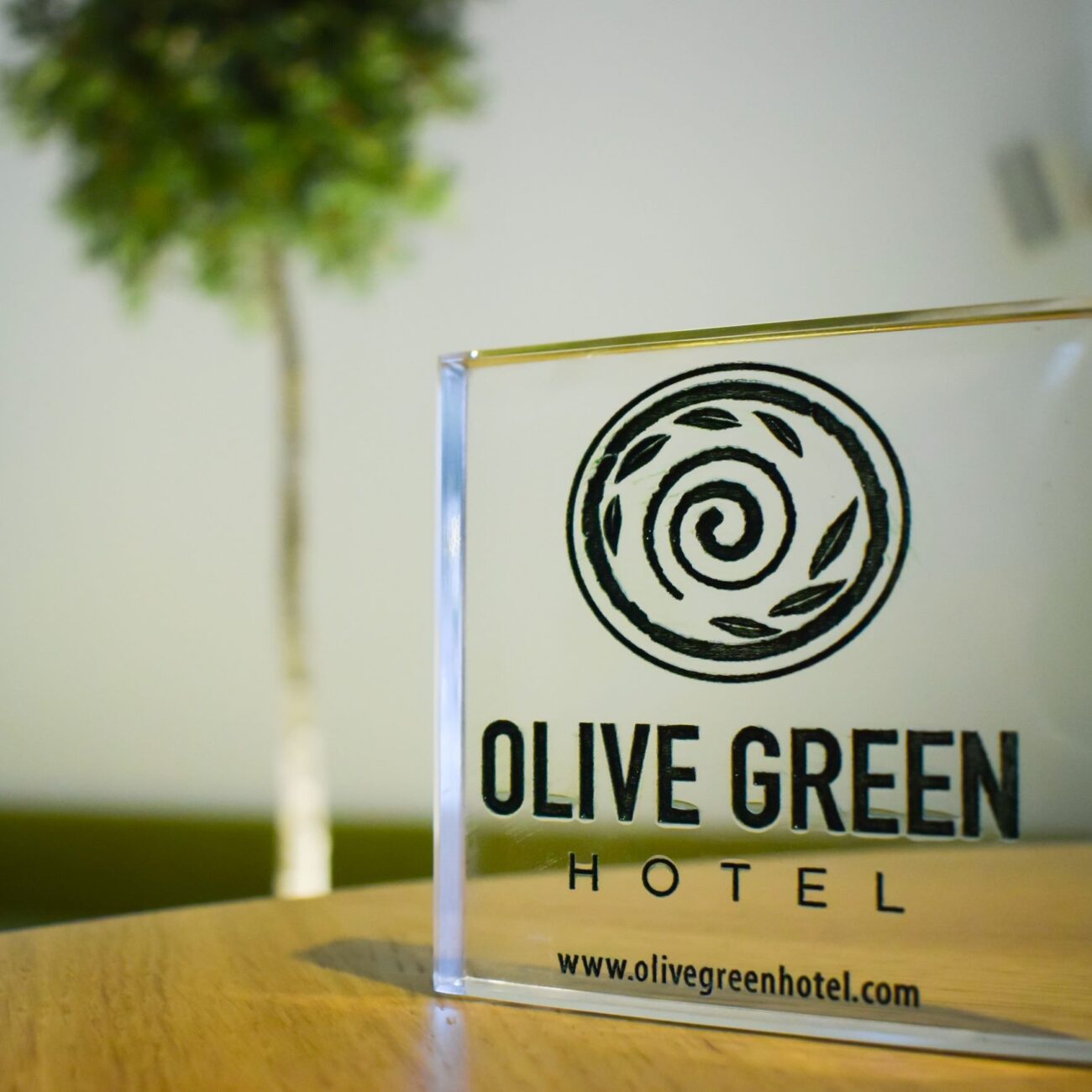 Olive Green Hotel: The logo, a symbol of continuity