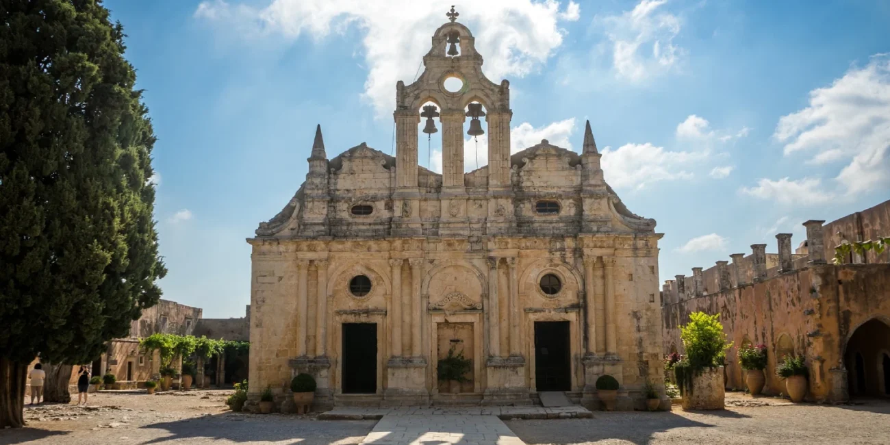 Arkadi Monastery: Facade