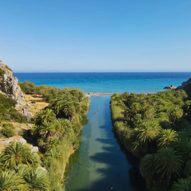 Preveli Beach: A Cretan gem in Rethymnon