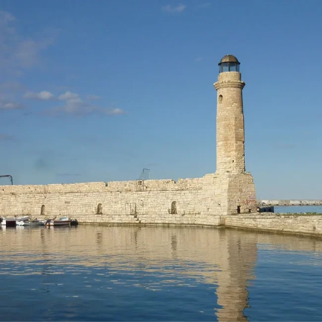 The Egyptian-made Lighthouse in the Venetian Harbor