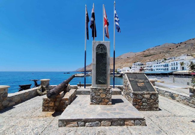 Chora Sfakion: Monument of the fallen allies