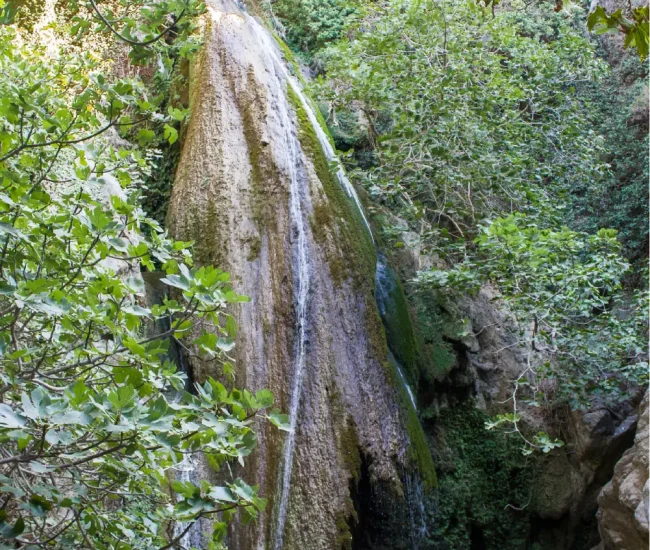 Richtis Gorge: Richtis Waterfall flows steadily all year around