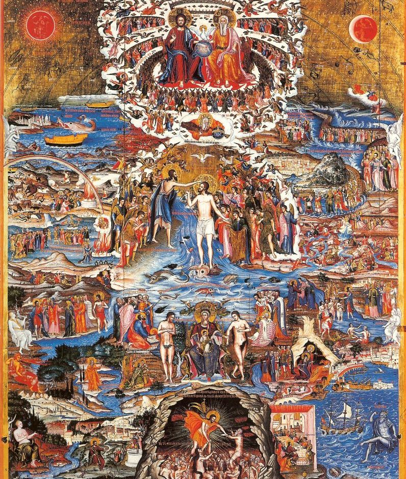 Toplou Monastery: The icon entitled "Great are you Lord and wonderful are your works" («Μέγας εί Κύριε και Θαυμαστά τα έργα Σου»)